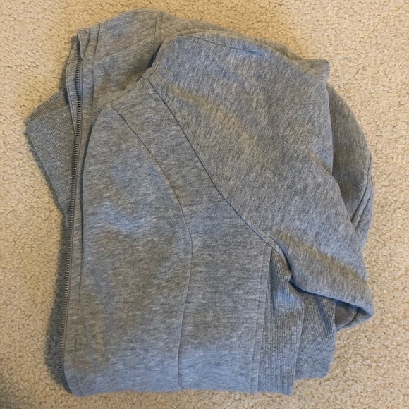 lululemon athletica Tops - COPY - Lululemon gray scuba hoodie